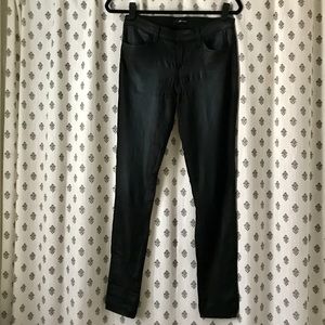 J Brand Waxed Denim Super Skinny Jeans - 27